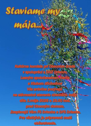 Staviame my mája